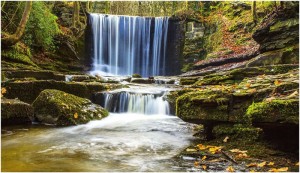 Plas Power waterfall. 2