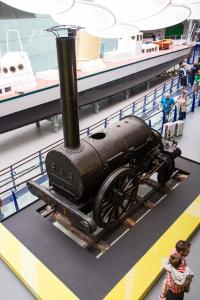 Stephenson's Rocket - the original as far as it survives