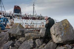 Ship at Mostyn